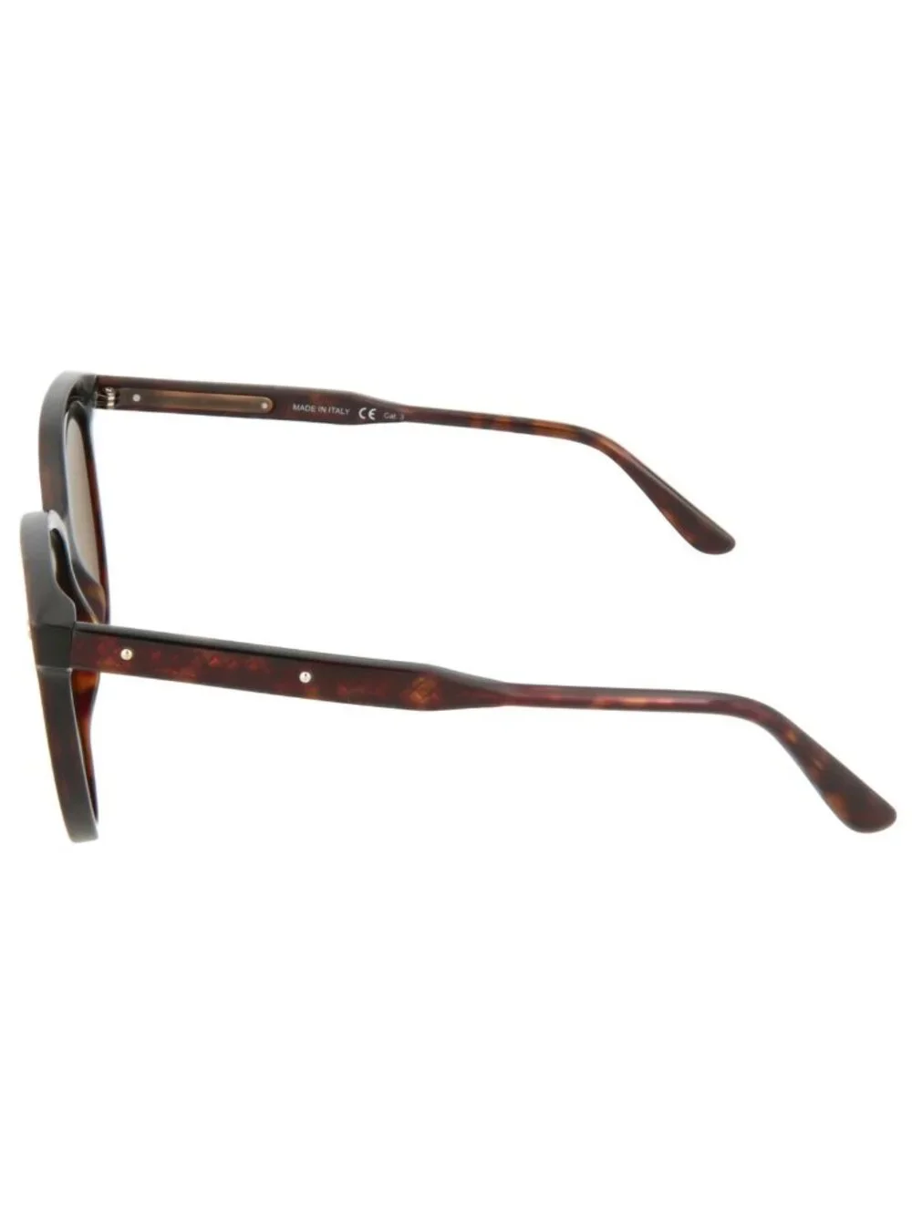 New Bottega Veneta Women's Sunglasses Cat Eye Acetate Frame Havana Havana Brown